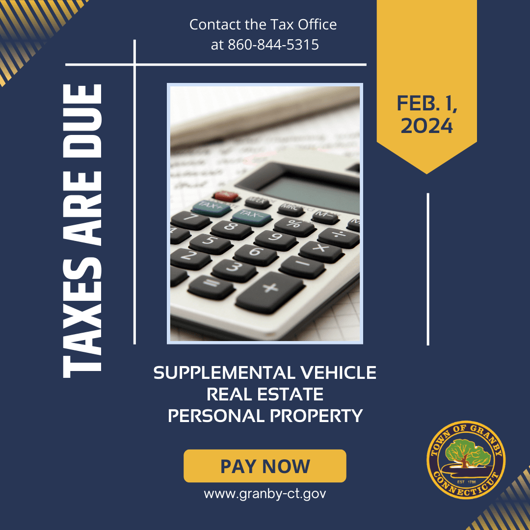 taxes are due 2.1.2024