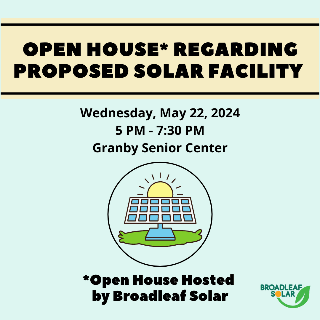 broadleaf solar open house
