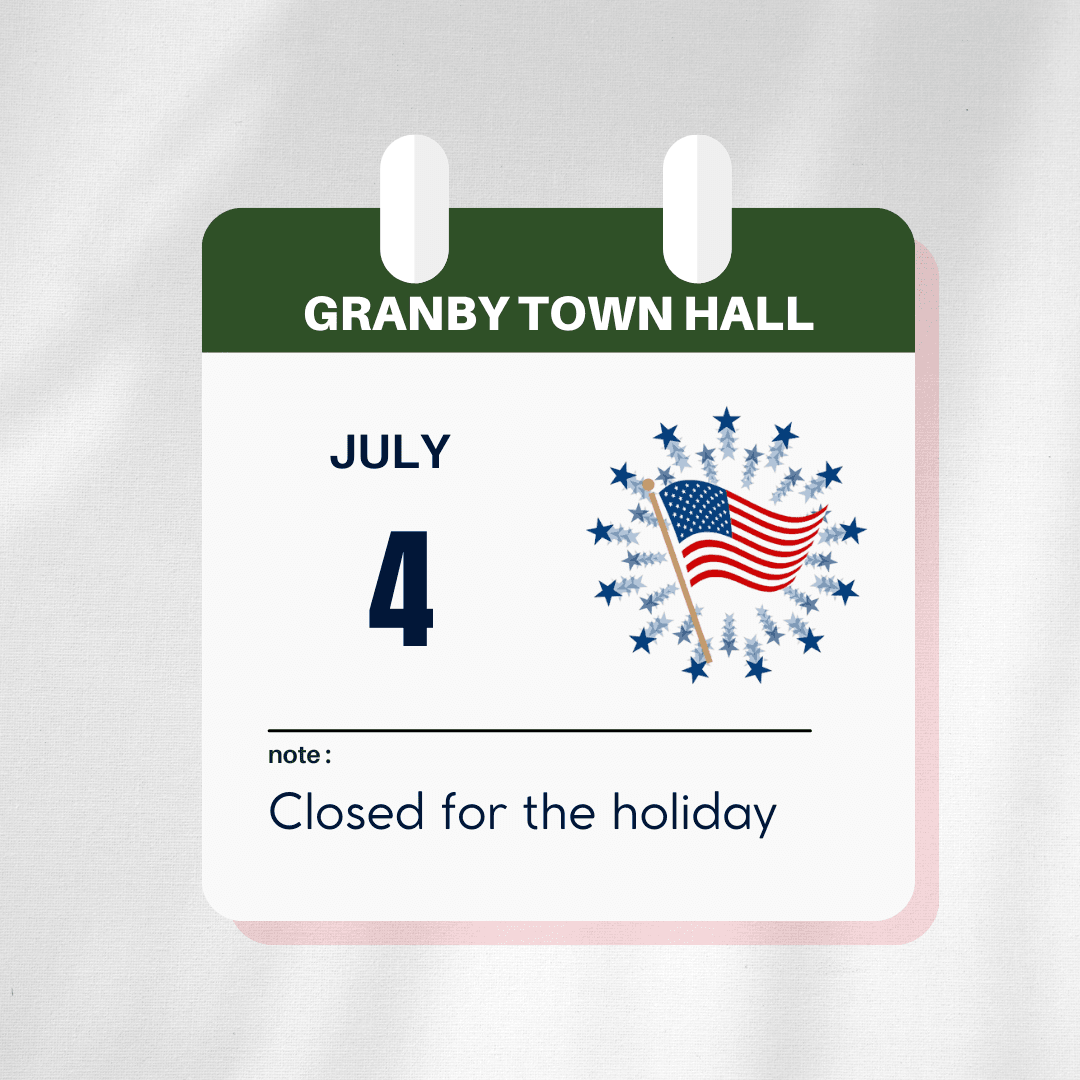 granby 7.4.24 town hall closed