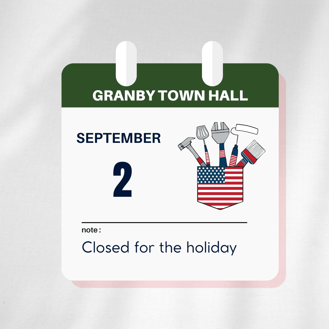 granby 9.2.24 town hall closed