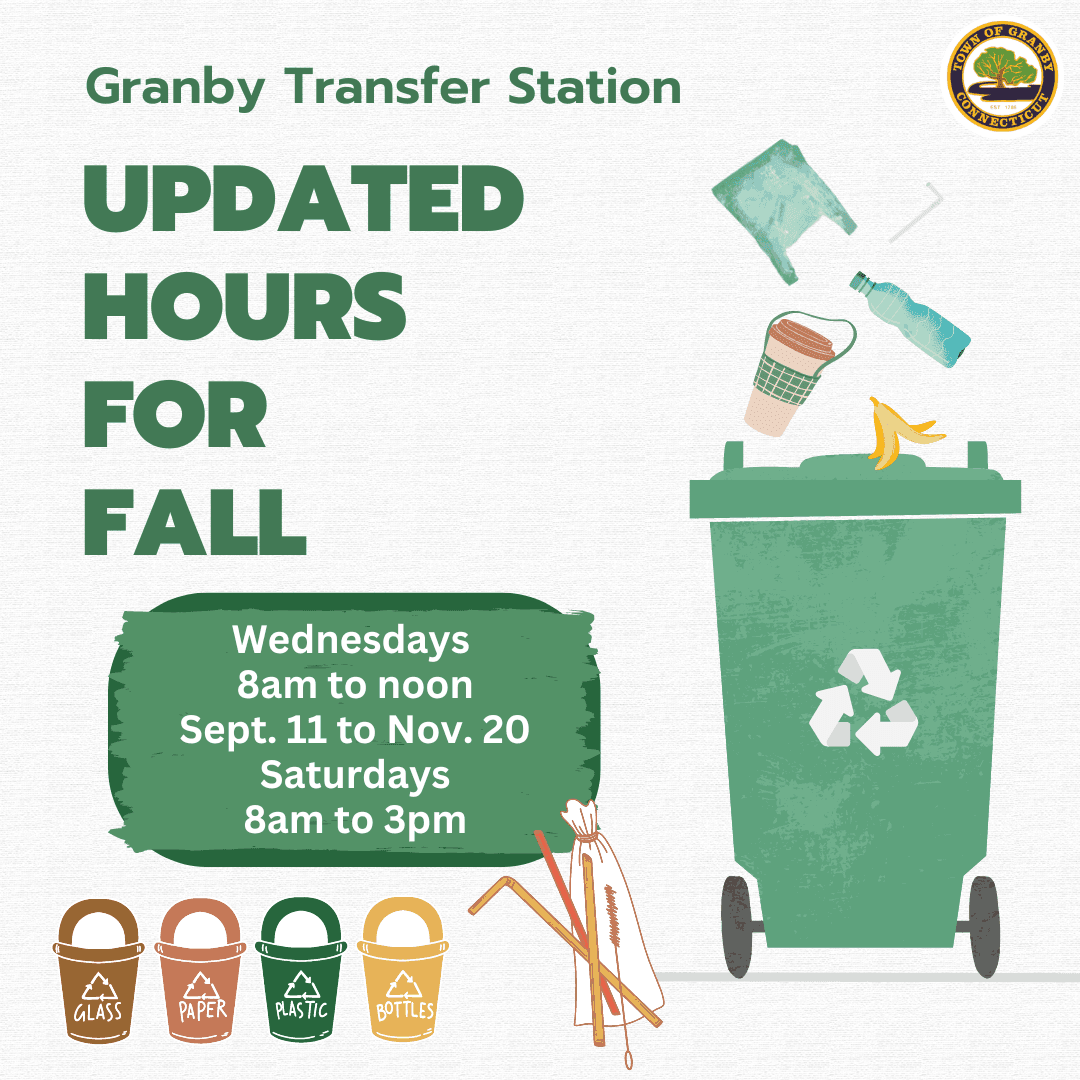 granby transfer station fall 24 hours